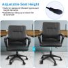 Ergonomic Office Chair PU Leather Computer Chair 360° Swivel Executive Chair with Adjustable Lumbar Support Armrest
