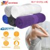 2Pcs Bath Towels 31.5X55.1Inch Cotton Towel Set 700 GSM Bath Sheet Quick-Dry Head Wrap