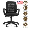 Mesh Ergonomic Office Chair 360° Swivel Task Chair Desk Chair with 3.94in Adjustable Height Virgin Sponge Cushion Support 25° Rocking