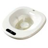 Electric Sitz Bath Tub Sits Bath Soak Pan Salts Bowl Postpartum Care Basin for Toilet Seat with 2-Level Water Flow Water Temperature Display 1500mAh B
