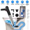 Electric Toilet Plunger High Pressure Air Plunger Air Drain Blaster Drain Clog Remover with Real Time Pressure Display for Toilets Bathroom Floor Drai