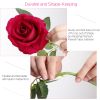 10 Pcs Artificial Rose Simulation Fake Flowers(Red)