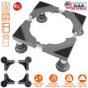 Adjustable Mini Fridge Stand with 4 Powerful Suction Feet Multi-Functional Appliance Base Adjustable Width Length Height For Washing Machine Dryer Ref