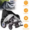 Scooter Protective Cover Waterproof Motorcycle Mobility Wheelchair Shelter Protector with Storage Bag against Sun Water Dust 74.8x28x46.1in