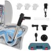 Electric Toilet Plunger High Pressure Air Plunger Air Drain Blaster Drain Clog Remover with Real Time Pressure Display for Toilets Bathroom Floor Drai