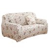 Sofa Cover Printed Stretch Sofa Furniture Cover Soft Sofa Slipcover Polyester Furniture Protector Cover