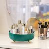 Rotating Makeup Organizer 360° Spinning Perfume Cosmetic Storage Tray 22LBS Load Countertop Seasoning Container for Lotion Lipstick