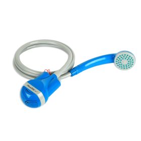 Portable Handheld Rechargeable Outdoor Showerhead (Option: Blue)