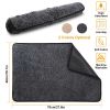 28"x18" Doormat Super Absorbent Entry Welcome Mat Non-Slip Rubber Backing Rug for Entrance Kitchen Bedroom Bathroom