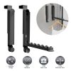 2Pcs Over The Door Hanger Hooks For Clothes Foldable Clothes Drying Rack For Laundry Coats Towels Portable Clothing Hanger Hook For 1.81In Thickness D