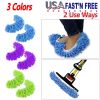 Mop Slippers Shoes Cover Floor Cleaning Socks Reusable Multi-Function Duster for House Bathroom Kitchen Livingroom