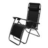 Zero Gravity Lounge Chair 330lbs Load Foldable Recliner Chair w/ Stress Relief Pillow Patio Poolside Beach Lying Chair