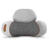 3 In 1 Neck Massager Pillow With Vibration Heating Therapy Airbag Stretching Memory Foam Fillings Ergonomic Cervical Massager With Portable Storage Ba