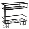 Over The Toilet Storage Shelf Rack Organizer 2 Tier Bathroom Holder Space Saver No Drilling Restroom Organizer