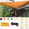 Shade Sail Patio Cover Shade Canopy Camping Sail Awning Sail Sunscreen Shelter Triangle Cover For Kindergarten Playground Outdoor