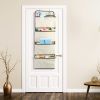 Over Door Hanging Organizer 4 Pockets Wall Mount Closet Storage Organizer Multifunctional Hanging Shelves For Clothing Office Supplies File Folders
