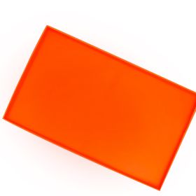 Silicone Griddle Mat Heavy Duty Food Grade Grill Mat BBQ Griddle Top Cover Fit for 36in/ 28in/ 22in Blackstone Griddle for All Seasons (Option: Orange_36In)